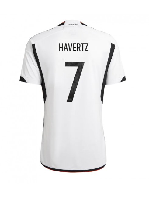 Moški Nogometna dresi replika Nemčija Kai Havertz #7 Domači SP 2022 Kratek rokav